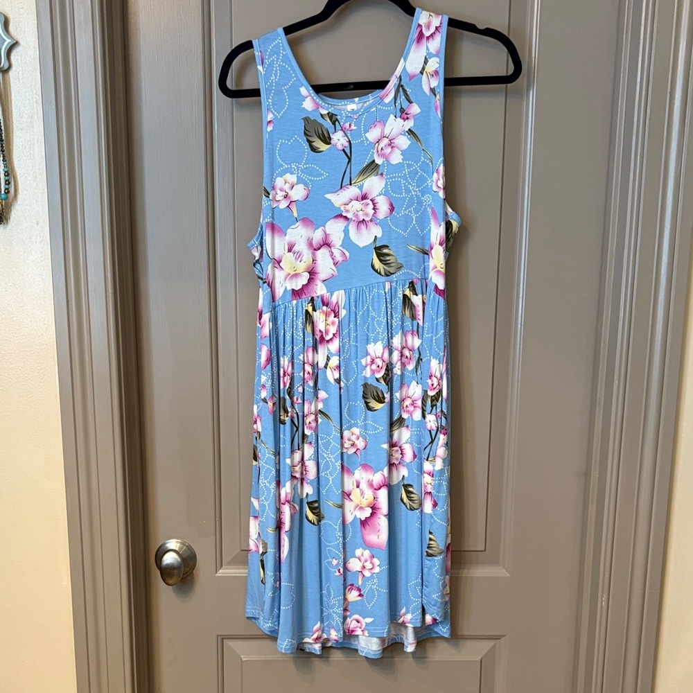 Floral Sleeveless Dress